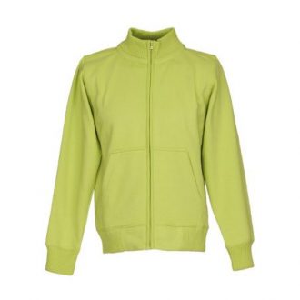 Stehkragen-Sweat-Jacke