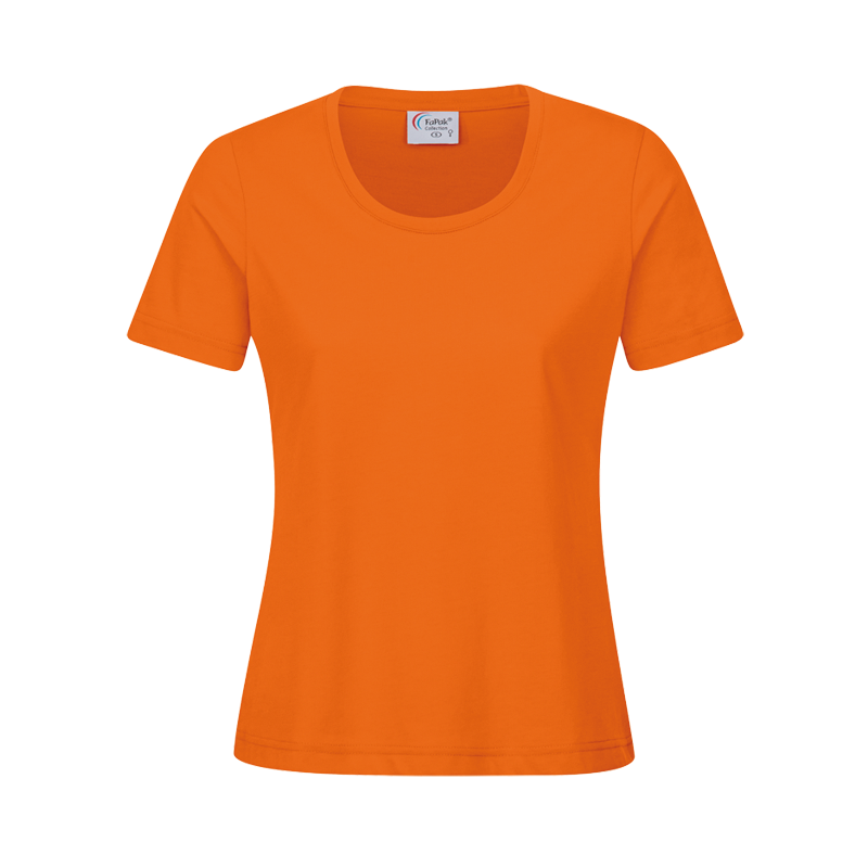 Damen Rundhals T-Shirt Workwear