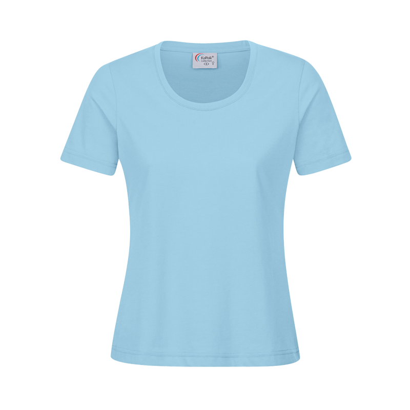 Damen Rundhals T-Shirt Workwear